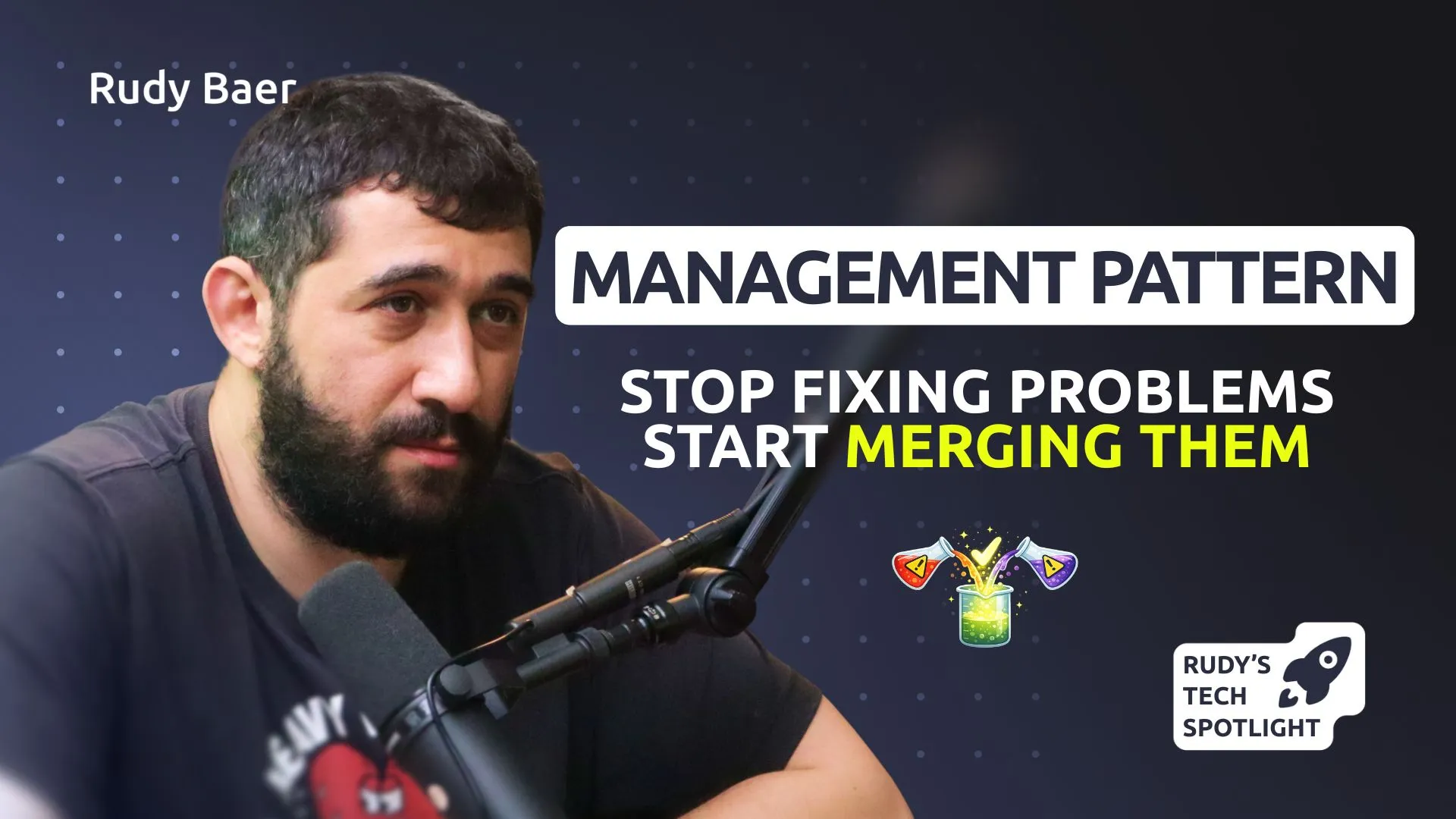 Management pattern: fix two team problems in only one move