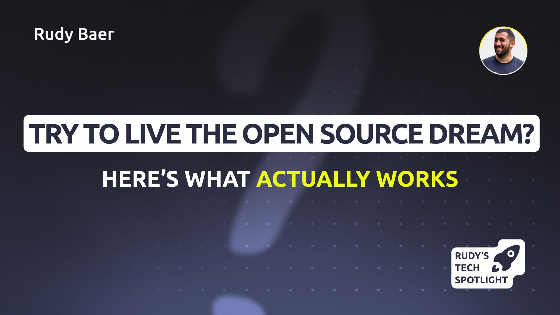 Why the “living from open source” dream is mostly fiction (and what actually works)