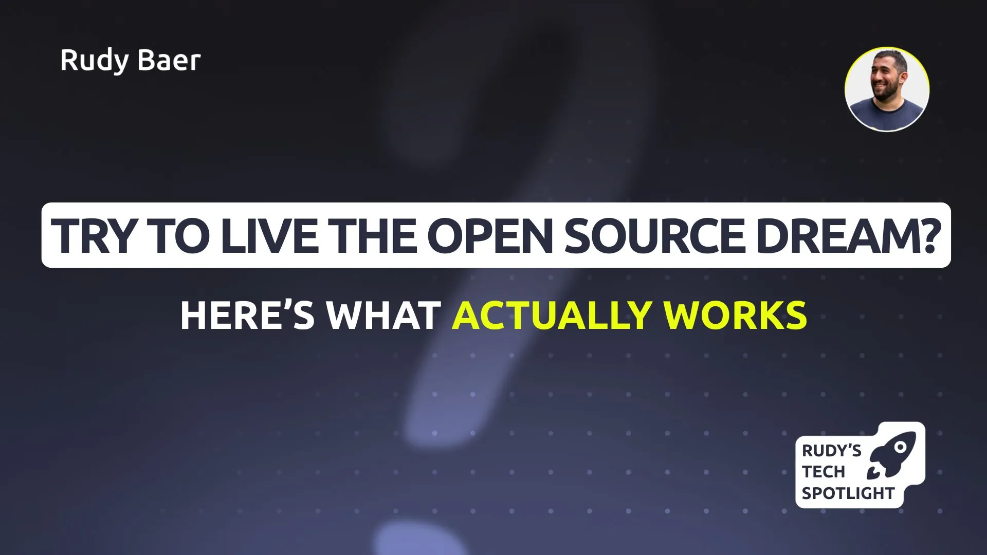 Why the “living from open source” dream is mostly fiction (and what actually works)