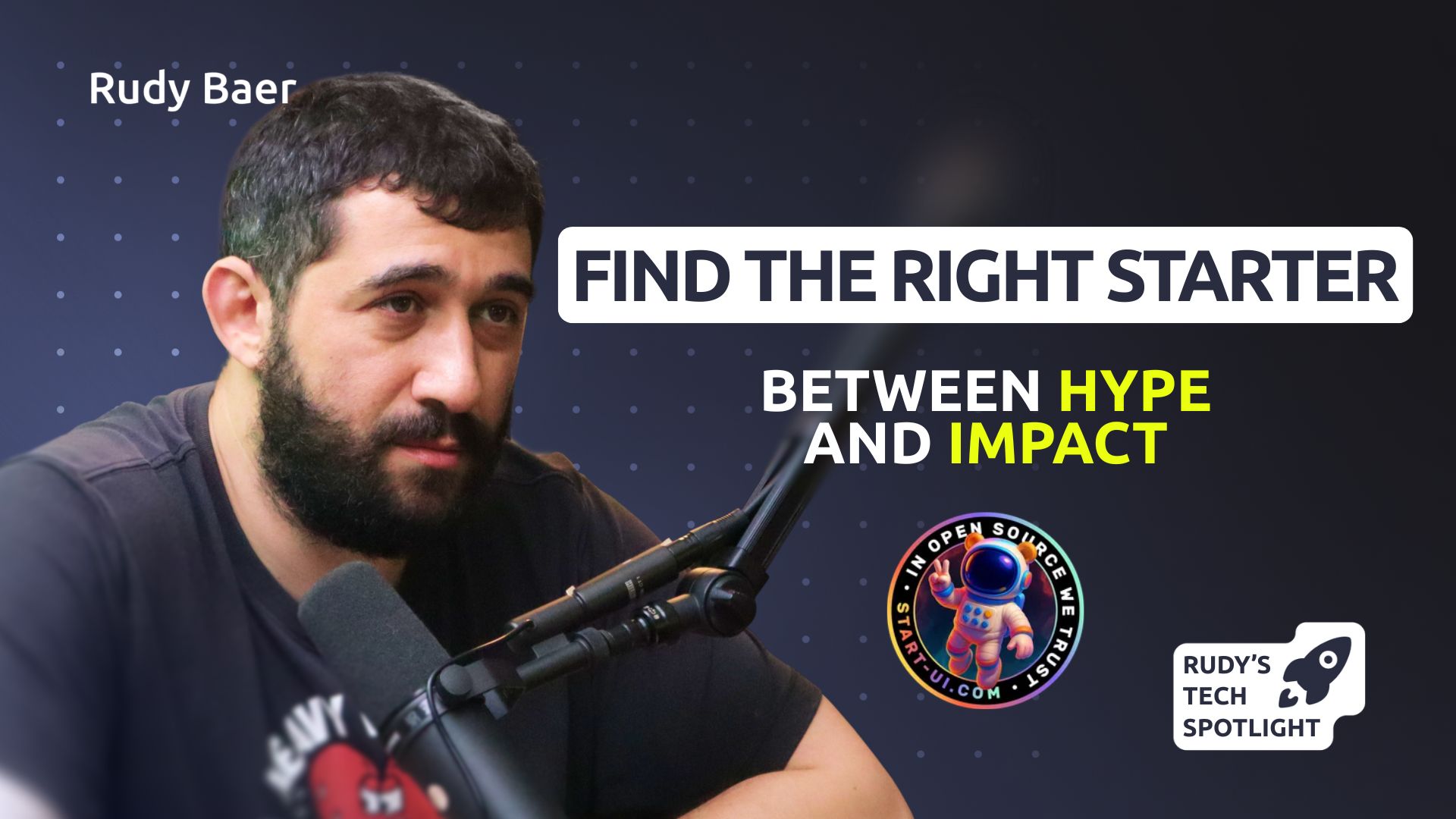 Starters: between illusion and leverage: finding the right foundation in a fast-paced world