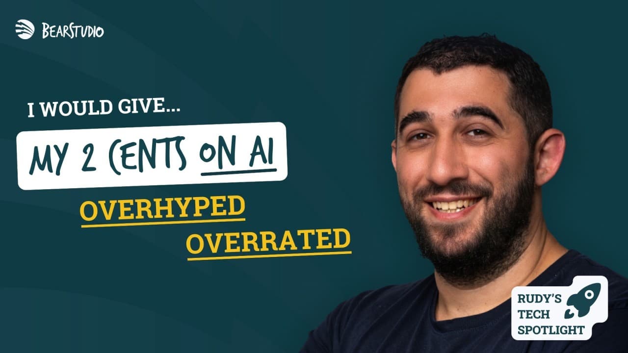 My 2 cents on AI? Overhyped, overrated
